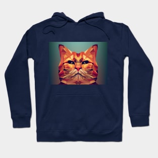 Angry Cat Art Hoodie